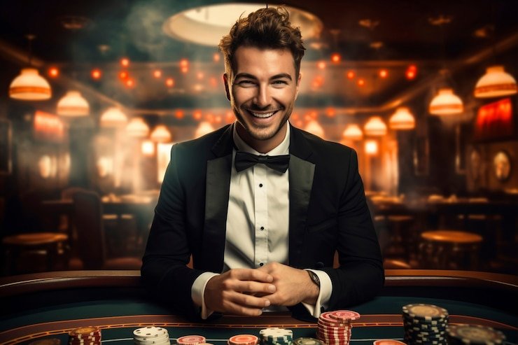 Dealer profesional di studio live-dealer nila88